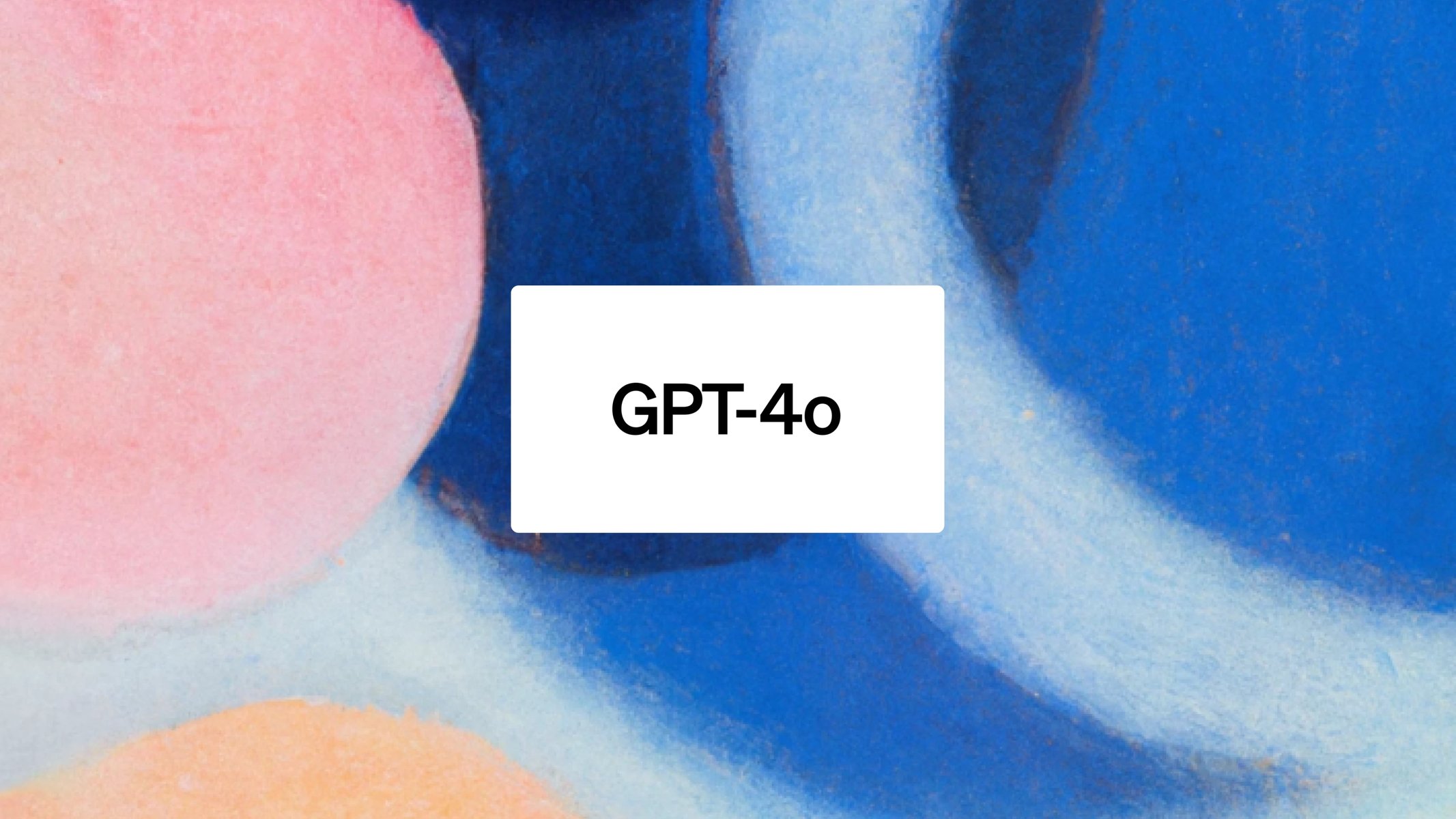 OpenAI AI GPT 4o 