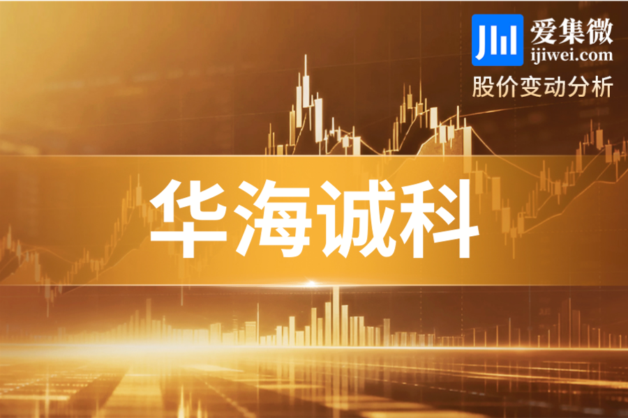 华海诚科(688535.SH)：全日大涨13.02%，半导体材料板块领涨