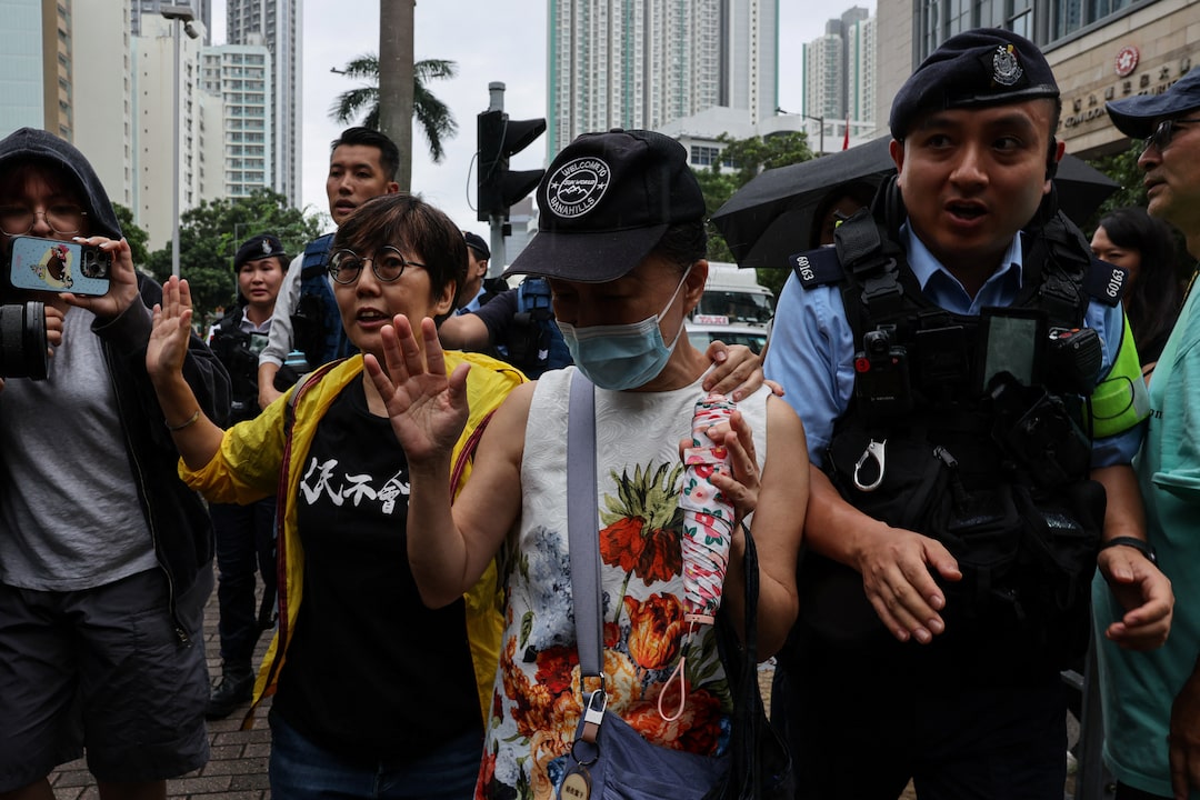 香港法院裁定支联会前高层煽动颠覆罪成