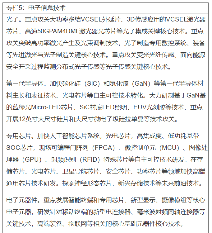 西安市“十四五”科技创新发展规划印发重点开展光子、专用芯片等领域核心技术攻关