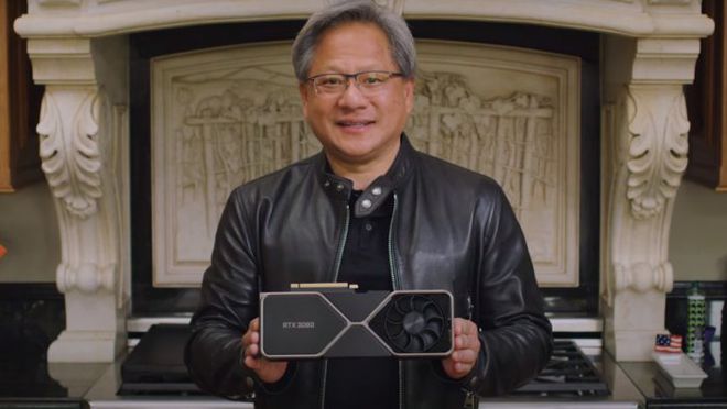 黄仁勋(jensen huang)周一宣布,预计rtx 3080和3090两种显卡供应短缺