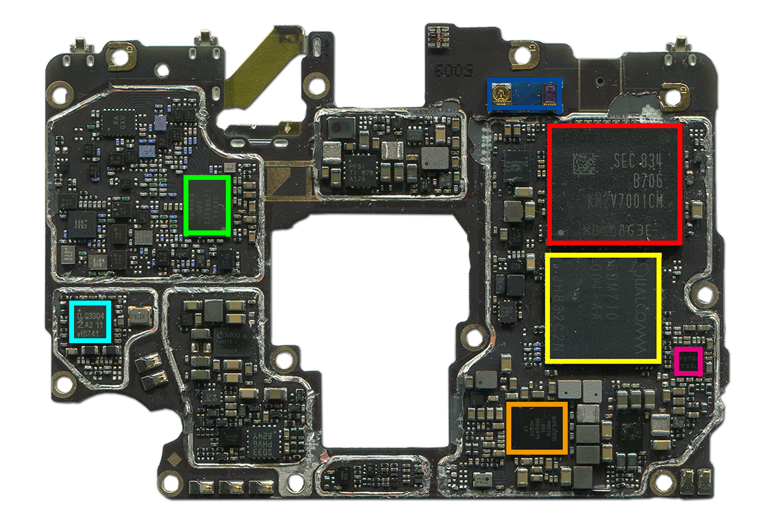 集微拆评配备tof摄像头主摄可变光圈oppor17pro拆解