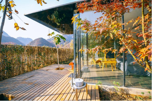 中国三星分享村庄·河北省南峪村"麻麻花的山坡"精品民宿项目