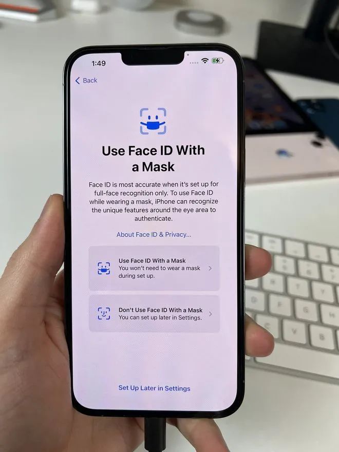 ios154将推新功能戴口罩也能面部解锁iphone1213系列支持